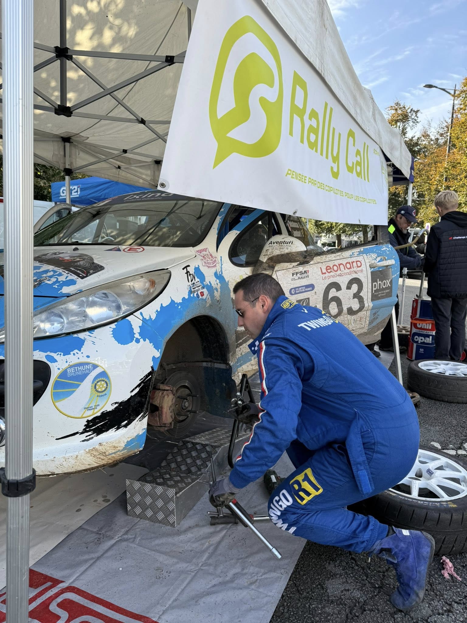 Stand Rally Call au Rallye du Béthunois 2025