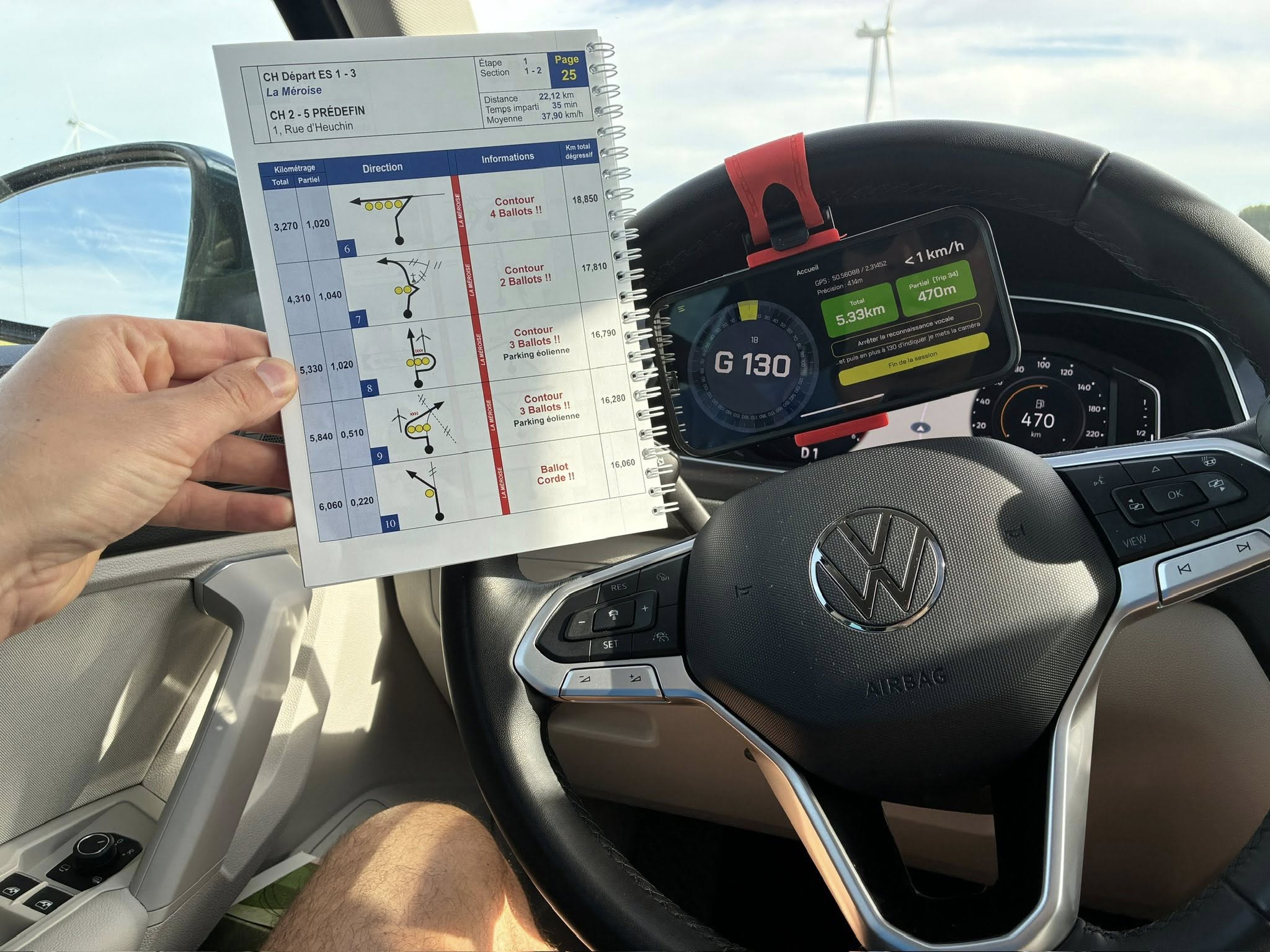 Utilisation Rally Call au Rallye du Béthunois 2025